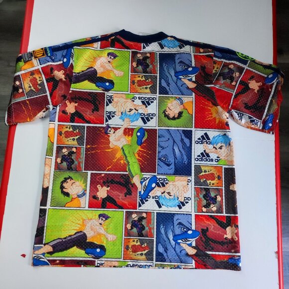 Adidas Dragon Grand Champion anime jersey boys L multi-colour graphic design - Picture 4 of 13